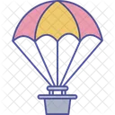 Globo De Aire Avion Globo Volador Icono