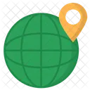 Globo Mundo Global Icono