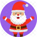 Papa Noel Navidad Santa Icon