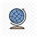 Globo Terraqueo Geografia Educacion Icono