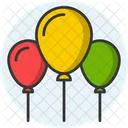 Globos Icono