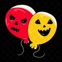 Globos de halloween  Icono