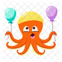 Globos de pulpo  Icono