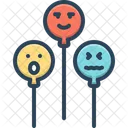 Globos emojis  Icono