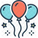 Globos Granizados Helio Icono