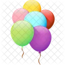 Globos Celebracion Fiesta Icono