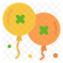 Globos de san patricio  Icono