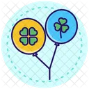 Globos Verdes Icon