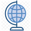 Bildung Globus Geographie Icon