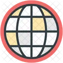 Globus Karte Welt Icon