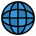 Globus Global Welt Symbol