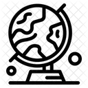 Globus Tischglobus Globus Studie Symbol