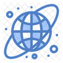 Globus Globaler Service Globales Netzwerk Symbol