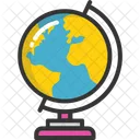 Globus Karte Geographie Icon