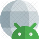 Globus Android Android Roboter Symbol