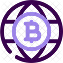 Bitcoin Kryptowahrung Digitale Wahrung Icon