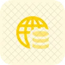 Globus Datenbank Datenbank Online Datenbank Symbol