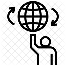 Globus drehen  Symbol