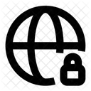 Globus Gesperrt Symbol