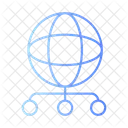 Globus Kommunikation Globale Nachrichtenubermittlung Verbindung Symbol