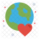 Globus Liebe  Icon