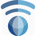 Globe-Netzwerk  Symbol