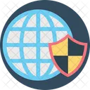 Globus Sicherheit Weltweit Internationale Sicherheit Icono