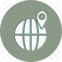 Globus-Standort  Symbol