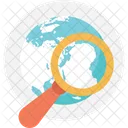 Global Suche Online Symbol