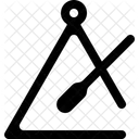 Handglockenidiophon Dreiecksinstrument Instrument Symbol