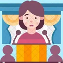 Glossophobia Fear Of Public Speaking Icon