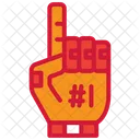 Glove Finger Hand Gesture Icon