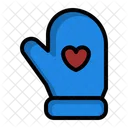 Glove Hand Woman Icon