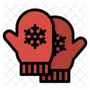 Glove Winter Snow Icon