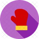 Glove Santa Claus Icon