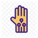 Gloves Sensors Vr Icon