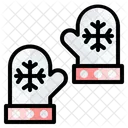 Gloves Winter Snow Icon