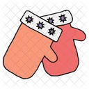 Gloves Protection Snow Icon