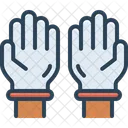 Gloves Mittens Gauntlet Safety Fingers Latex Rubber Icon