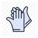 Protection Glove Hand Icon