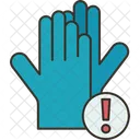 Gloves Required Hand Icon