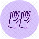 Gloves Safety Laboratory Icon