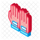 Sportive Gloves Golf Icon