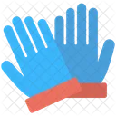 Gloves Pair Blue Icon