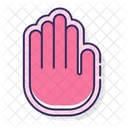 Gloving Pam Hand Icon