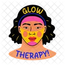 Glow Therapy Facemask Skincare Icon