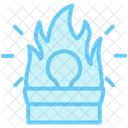 Glowing Lamp Relaxation Light Icon