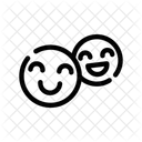Gluck Freude Zufriedenheit Symbol