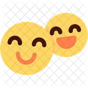Gluck Freude Zufriedenheit Symbol