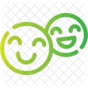 Gluck Freude Zufriedenheit Symbol